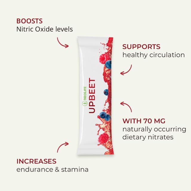 NeoLife UPBEET Nitric Oxide Drink Mix - 30 Sticks - image 6