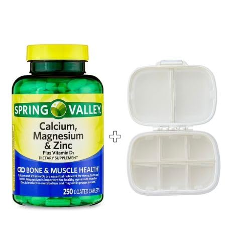 UNQLYM Spring Valley Calcium Magnesium Zinc Vitamin D3 - 250 Caplets - image 2