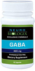 Neurobiologix GABA 500mg Stress Relief & Sleep Support - 60 Capsules