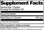 Terravita Red Clover 4:1 Extract 450 mg - 100 Capsules - image 3