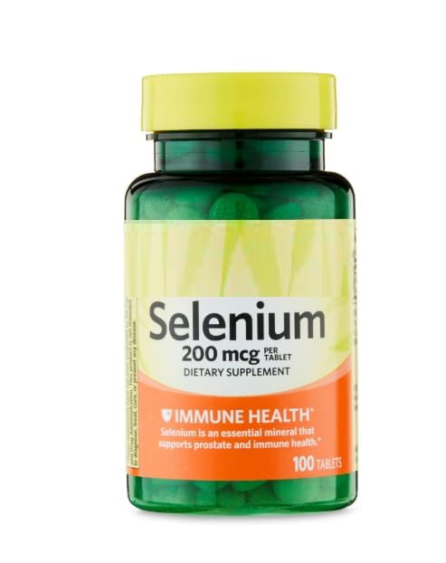 SEDLAV Selenium Tablets 200 mcg - 100 Count