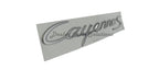 Porsche Cayenne S Silver Rear Badge - 1 Piece - image 3