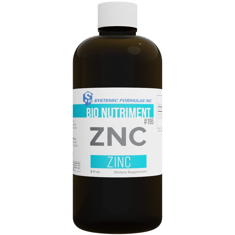 Systemic Formulas ZNC Zinc Chelate Liquid - 8 Fl Oz