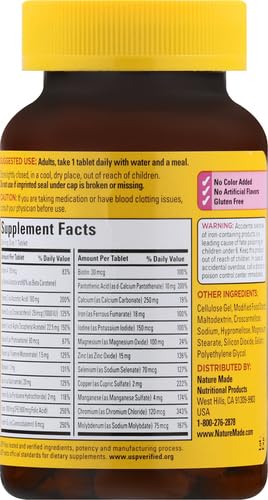 Nature Made Women's Multivitamin Tablets - 90 Count - image 3
