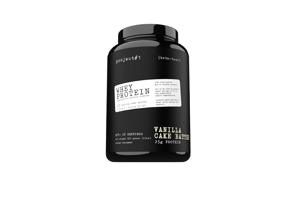 Project #1: Whey Protein Plus