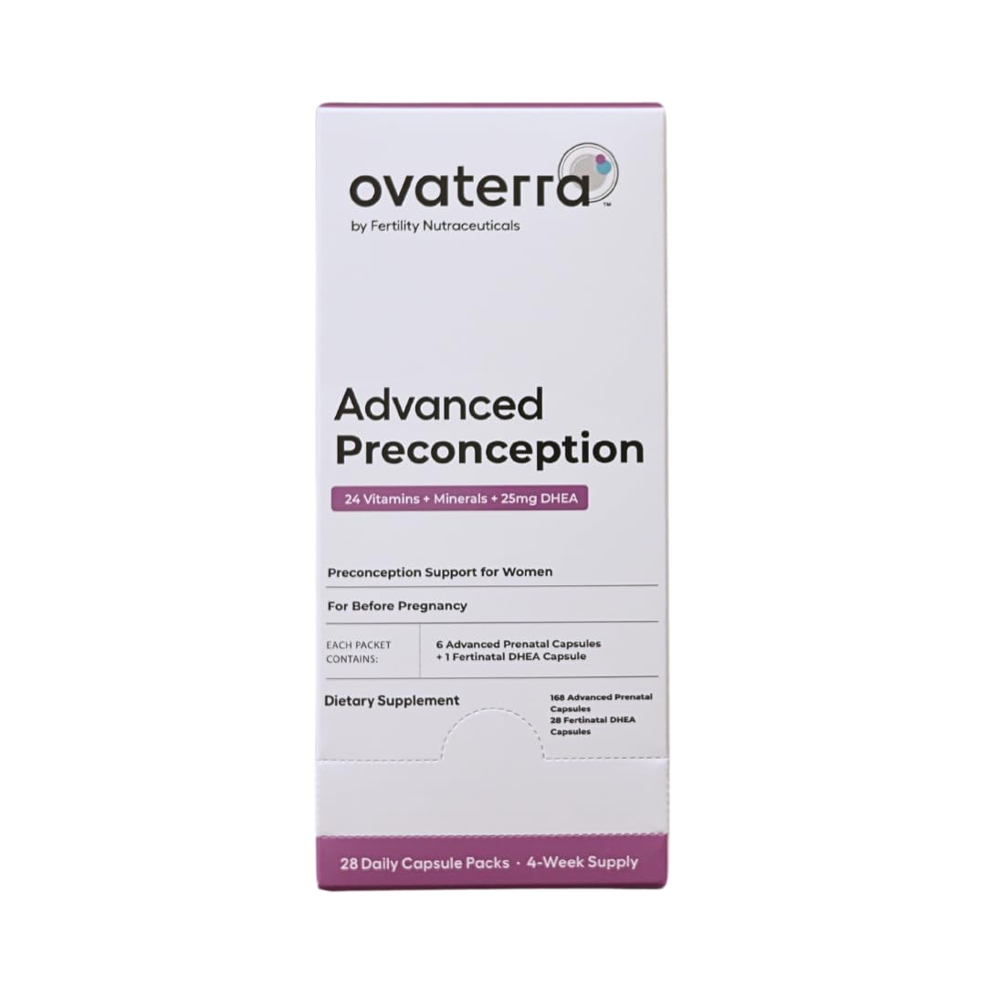 Ovaterra Advanced Preconception Vitamins for Women - 168 Capsules