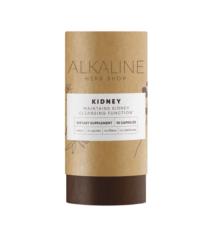 Alkaline Herb Kidney Supplement Herbal Blend - 90 Capsules