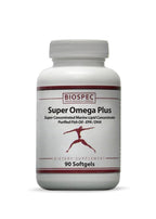 BIOSPEC NUTRITIONALS Super Omega Plus - 120 Softgels