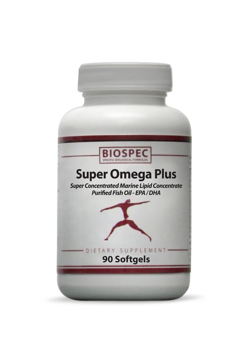 BIOSPEC NUTRITIONALS Super Omega Plus - 120 Softgels