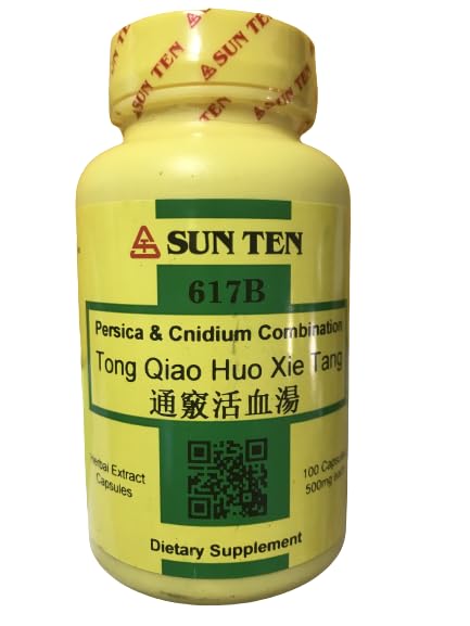Sun Ten Tong Qiao Huo Xue Tang Herbal Formula - 100 Capsules