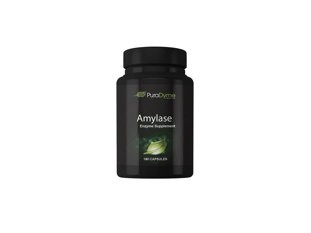 PuraDyme Amylase Enzyme - 180 Capsules