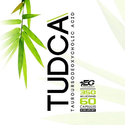 EVOGANICA TUDCA 350mg Tauroursodeoxycholic Acid - 60 Count - image 2
