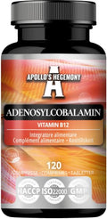 APOLLO'S HEGEMONY Adenosylcobalamin Vitamin B12 - 120 Tablets