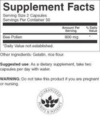 Swanson Bee Pollen 400 Milligrams