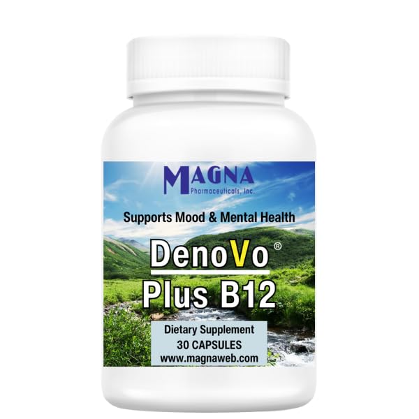Denovo Plus B12 Supplement with L-Methylfolate - 30 Capsules