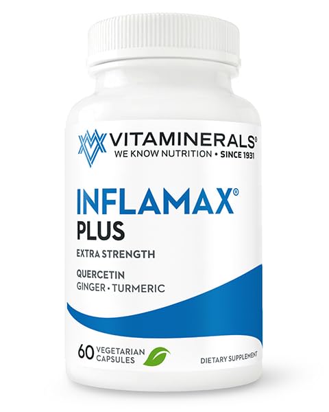 Vitaminerals Inflamax Plus Quercetin Vegetarian Capsules - 60 Count