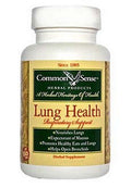 Common Sense Herbal Products Lung Health Respiratory Support - 120 Tablets