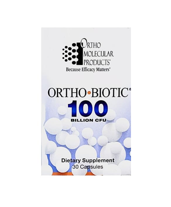 Ortho Molecular Ortho Biotic 100 Billion CFU - 30 Capsules