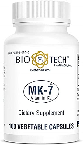 Bio-Tech Pharmacal MK-7 Vitamin K2 150 mcg - 100 Vegetarian Capsules - image 6