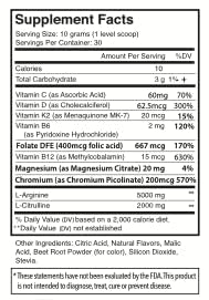 Neuropathy Relief Circulatory Health Formula Powder - 11.6 oz - image 3