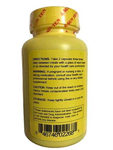 Sun Ten Bai Tou Weng Tang Capsules Anemone Combination - 100 Count - image 4