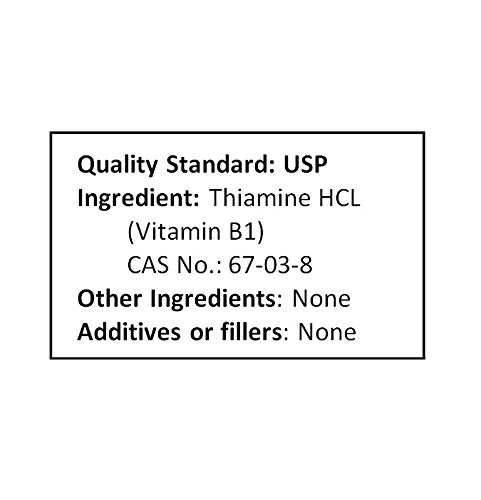 NuSci Thiamine HCL Vitamin B1 Pure Powder Energy - image 5