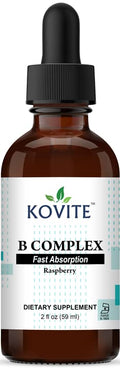 Kovite B Complex Liquid Fast Absorption Raspberry - 2 fl oz