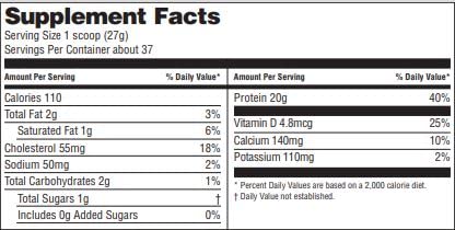 swiig Simple Whey Blend Pumpkin Protein Powder - 2.2 lb - image 4
