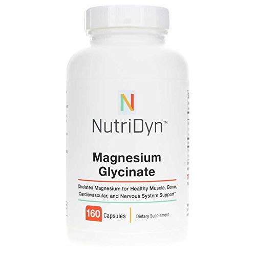 Nutri-Dyn Magnesium Glycinate for Sleep & Heart Health - 160 Capsules