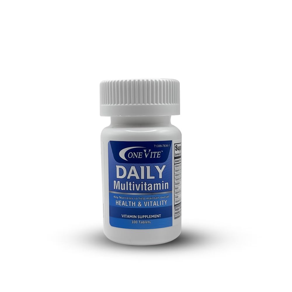 Akron Pharma OneVITE Multivitamin Tablets - 100 Tablets
