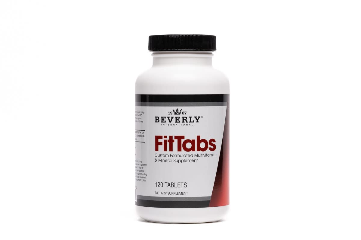 Beverly International Fit Tabs Daily Multivitamin - 120 Tablets