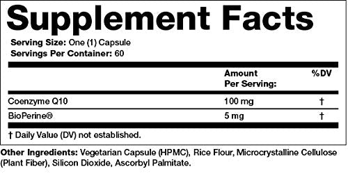 Olympian Labs CoQ10 100mg Antioxidant - 60 Capsules - image 4