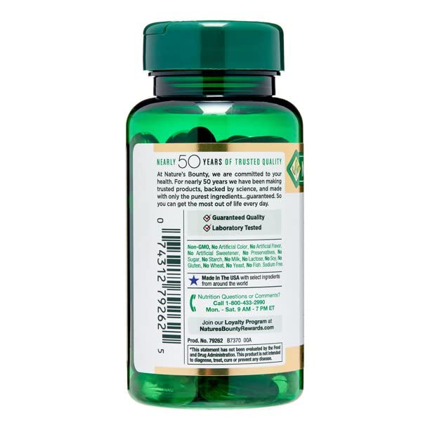 Nature's Bounty Evening Primrose Oil 1000mg - 180 Softgels - image 3