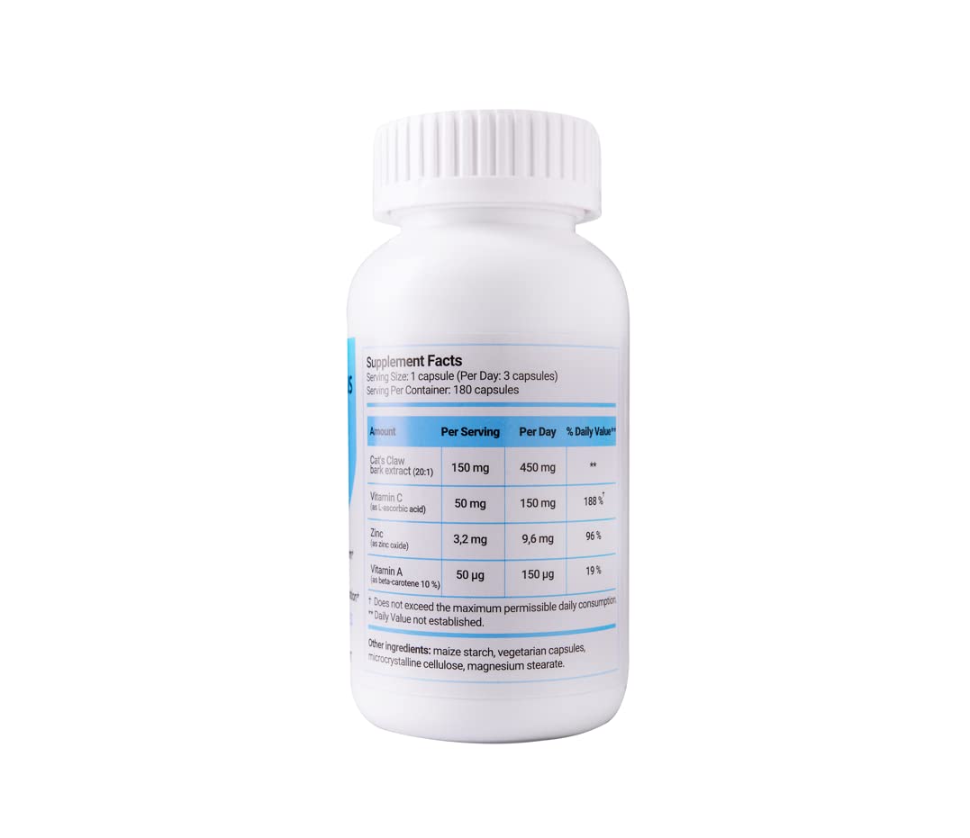 VitaPharm Immuno Plus Capsules with Vitamin C & Zinc - 120 Capsules - image 2