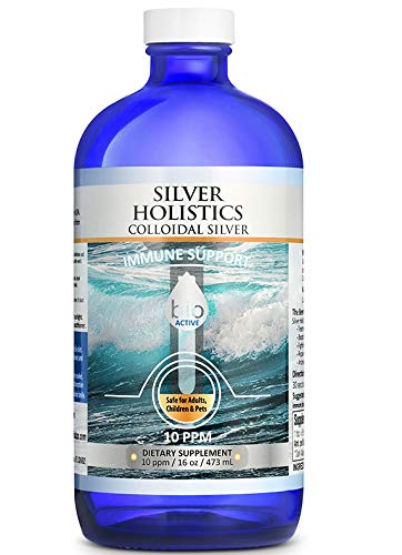 Silver Holistics Colloidal Silver 10 ppm Immune Support - 20 oz Bundle - image 2