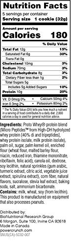 Power Crunch Kids Protein Snack Chocolate Lava - 24 Bars - image 2
