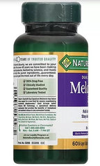 Nature's Bounty Melatonin 5 mg Bi-Layer Tablets - 180 Count - image 2