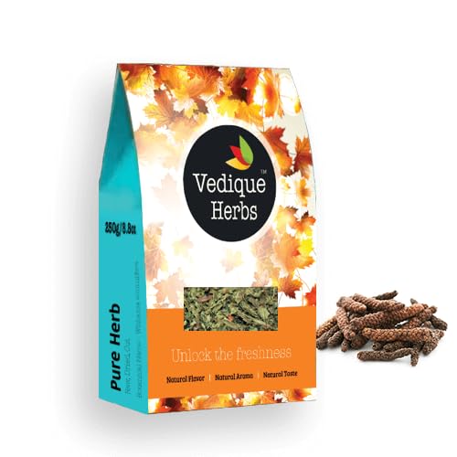 VEDIQUE HERBS Pippali Long Pepper Dried Herb - 250g