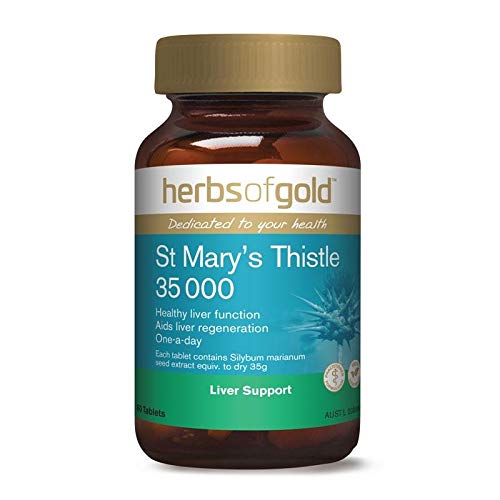 Herbs of Gold St Mary's Thistle 35000 - 60 Tablets
