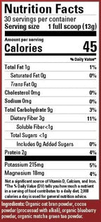 Cholesterol Sense Superfood Drink Mix Chocolate - 13.7 oz - image 2