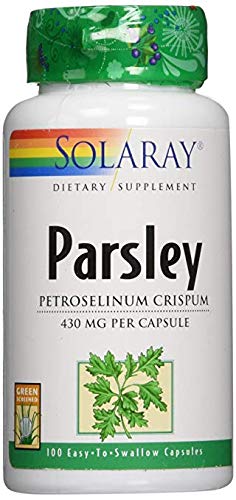 TIANSHI Solaray Parsley 430mg - 200 Vegetarian Capsules