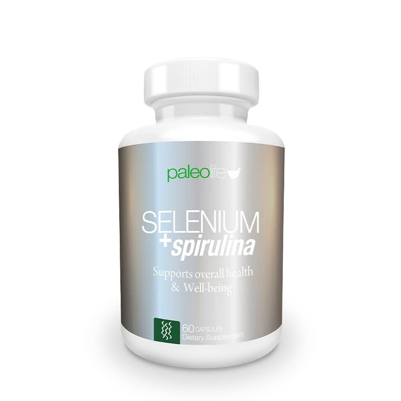 Paleolf Selenium + Spirulina Antioxidant Capsules - 60 Capsules - image 3