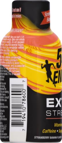 5-Hour Energy Extra Strength Sugar Free Strawberry/Banana - 12 Pack - image 11