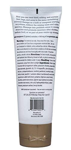 Sore + Tired Gold Magnesium Sulfate Gel - 1 Tube - image 2