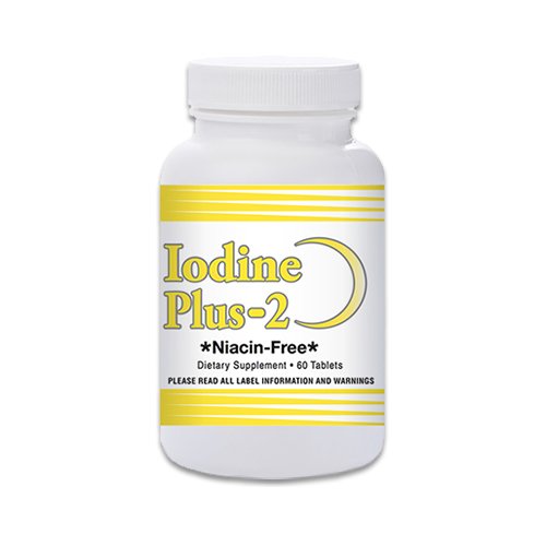 Natural Living Iodine Plus 2 Thyroid Support - 60 Tablets