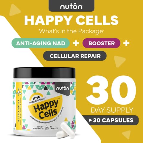 Nuton Happy Cells NMN Supplement for Healthy Aging - 30 Capsules - image 4