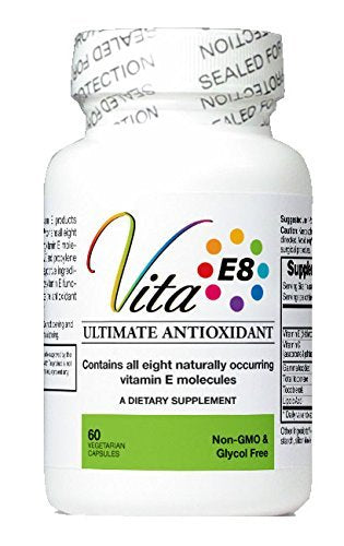 NutriCrafters VitaE8 Full Spectrum Vitamin E - 60 Vegetarian Capsules