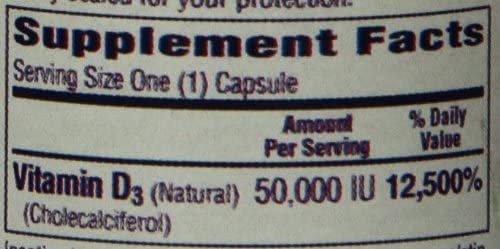 Bio-Tech Pharmacal D3-50 Vitamin D3 50,000 IU - 100 Capsules - image 5