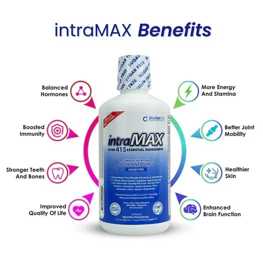 intraMAX Liquid Multivitamin 415+ Nutrients - 32 fl oz - image 2