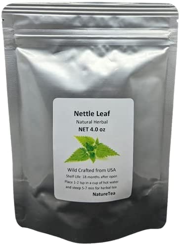 Nature Tea Nettle Leaf Dried Loose Leaf Herbal Tea - 1 oz